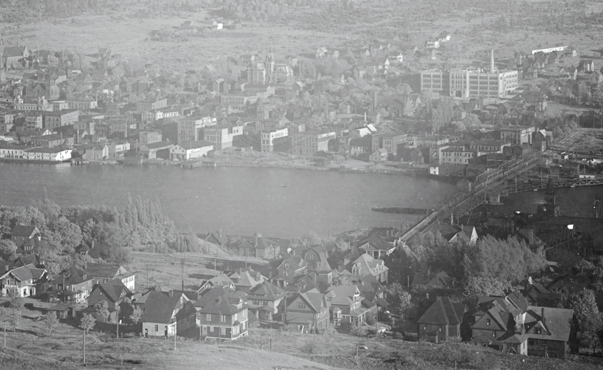 Historical image of Houghton, MI